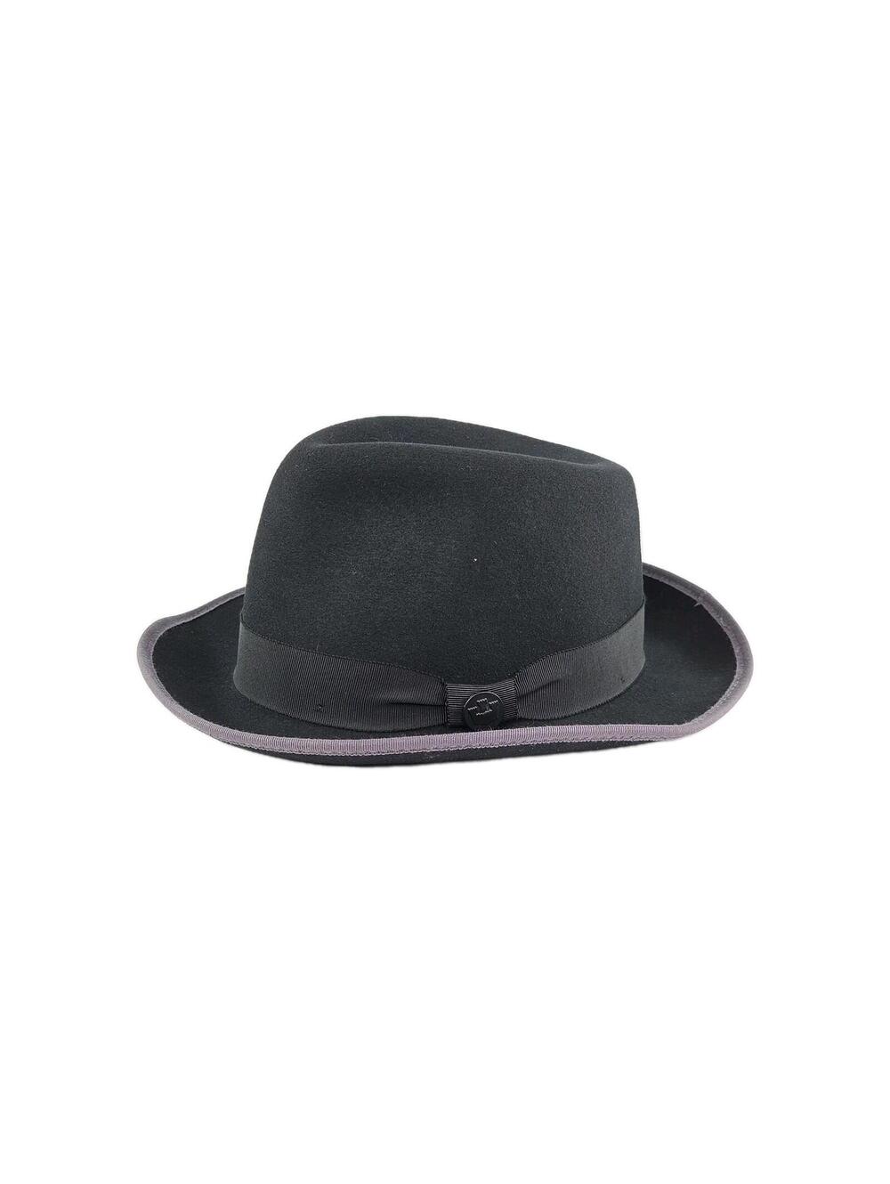 Goorin Bros Black 100% Wool Fedora Hats Size M Black Open Road Hat